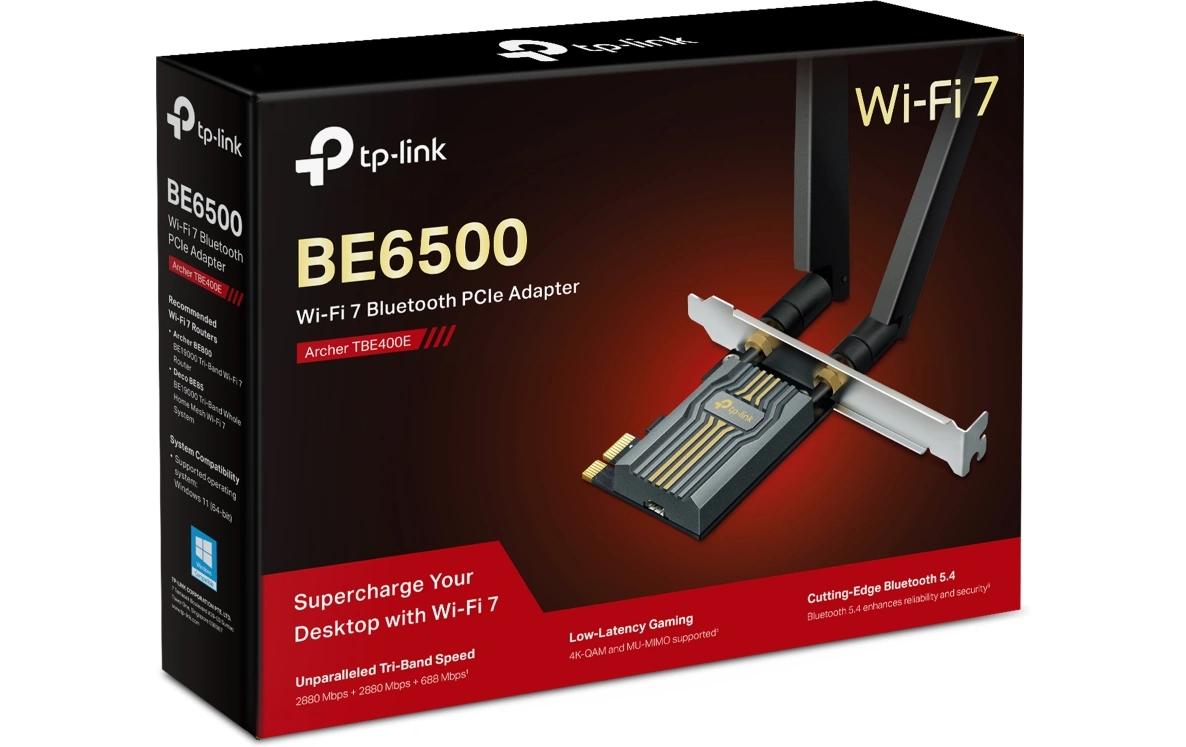 TP-Link WLAN-AX PCIe Adapter Archer TBE400E TP-Link WLAN-AX PCIe Adapter Archer TBE400E