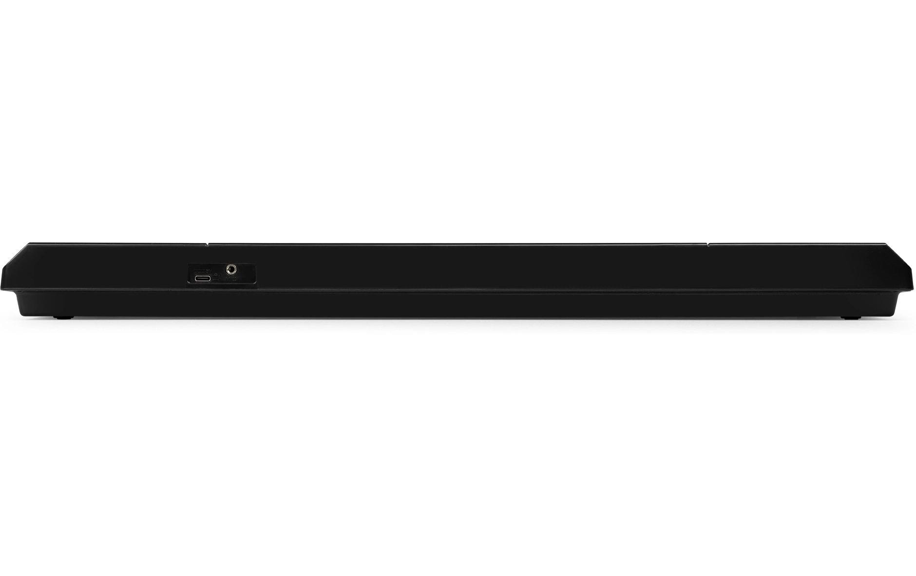 MAX Keyboard KD54 Tragbares Kinderkeyboard mit Mikrofon Schwarz