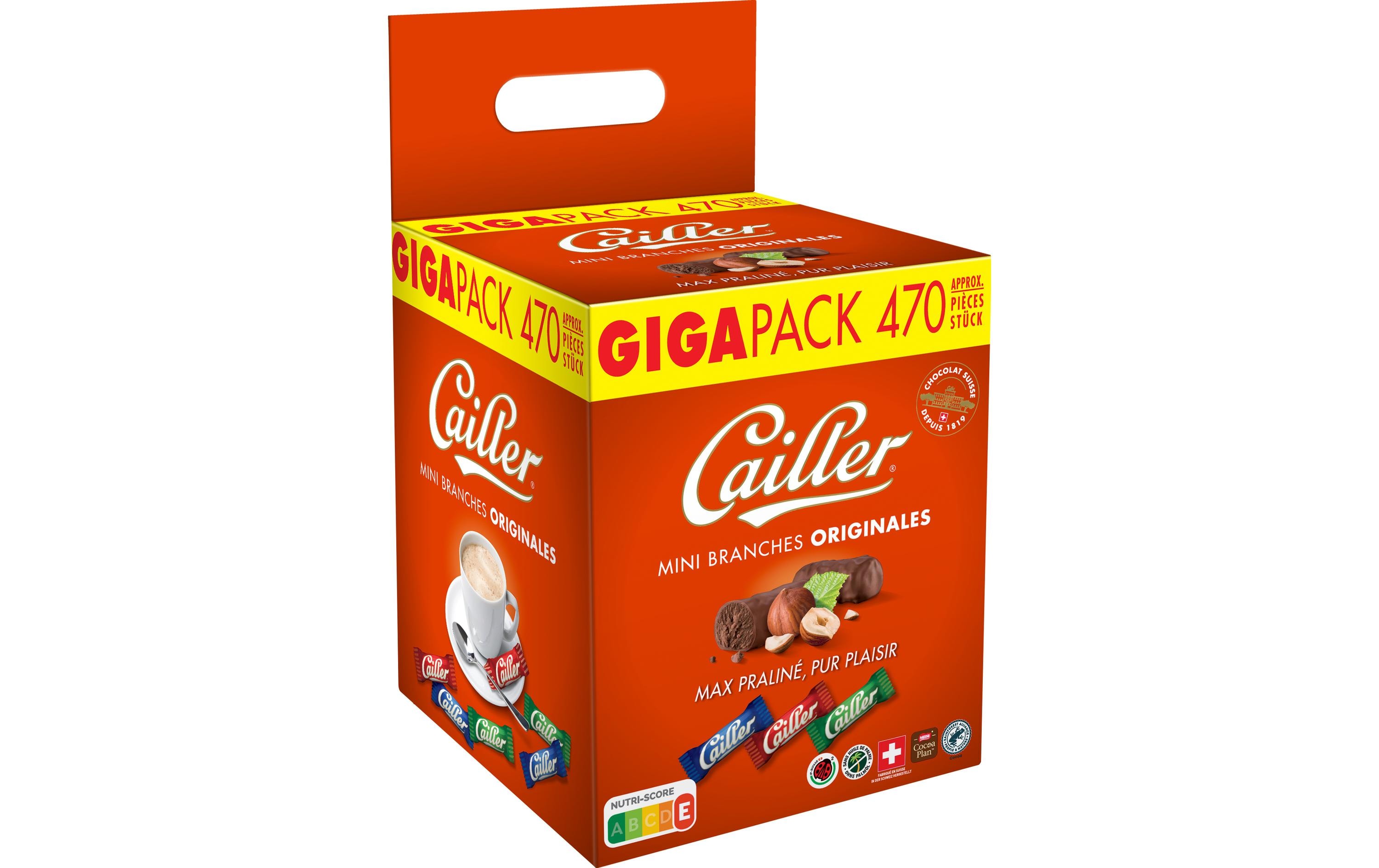 Cailler Branches Milchschokoladenriegel'Originale Mini 2.5 kg