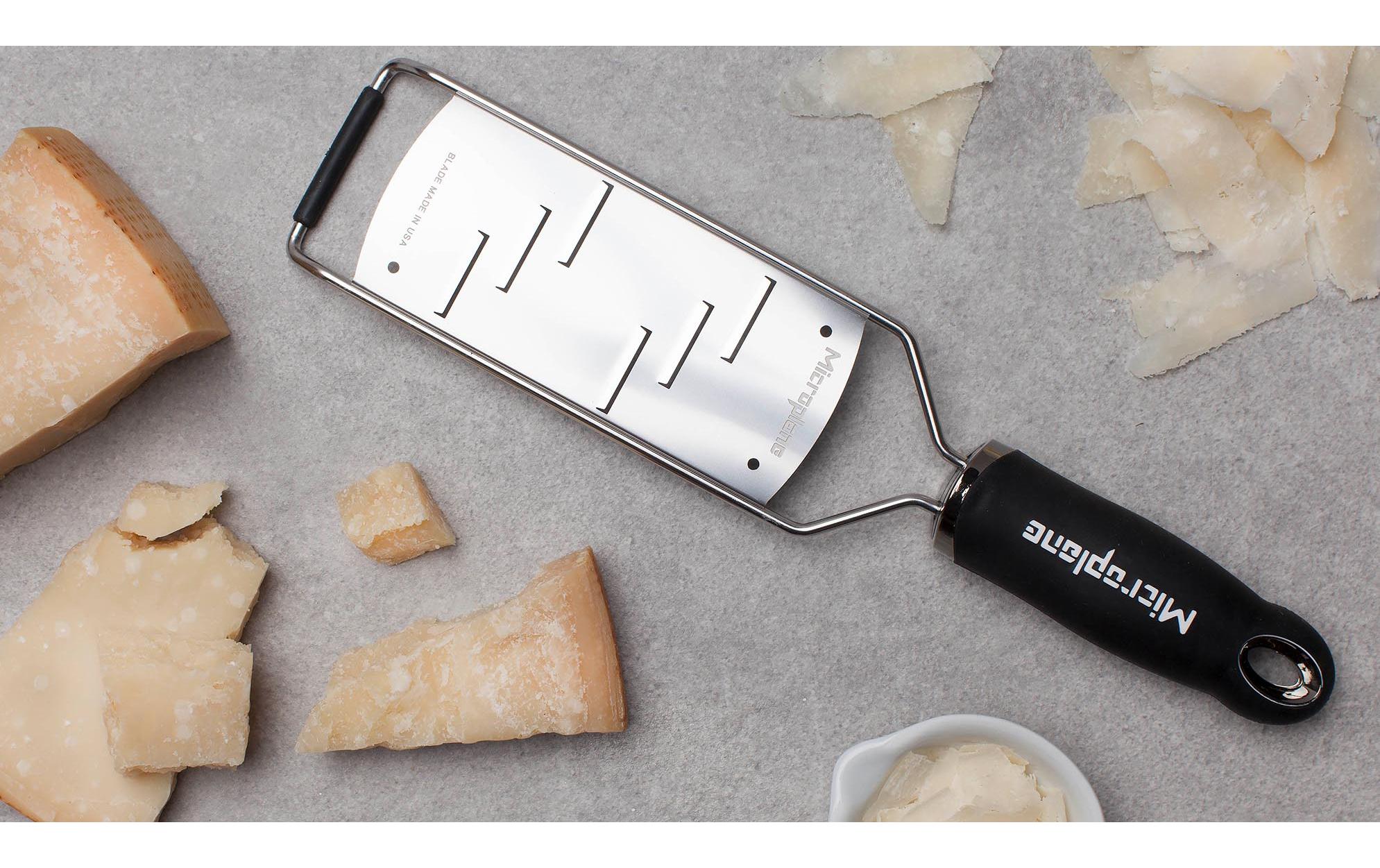 Microplane Handreibe Gourmet fein Schwarz