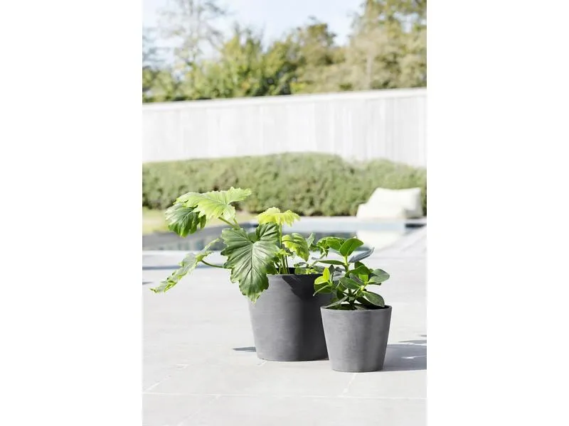 Ecopots Pflanzentopf Amsterdam 30 Grau Ecopots Pflanzentopf Amsterdam 30 Grau