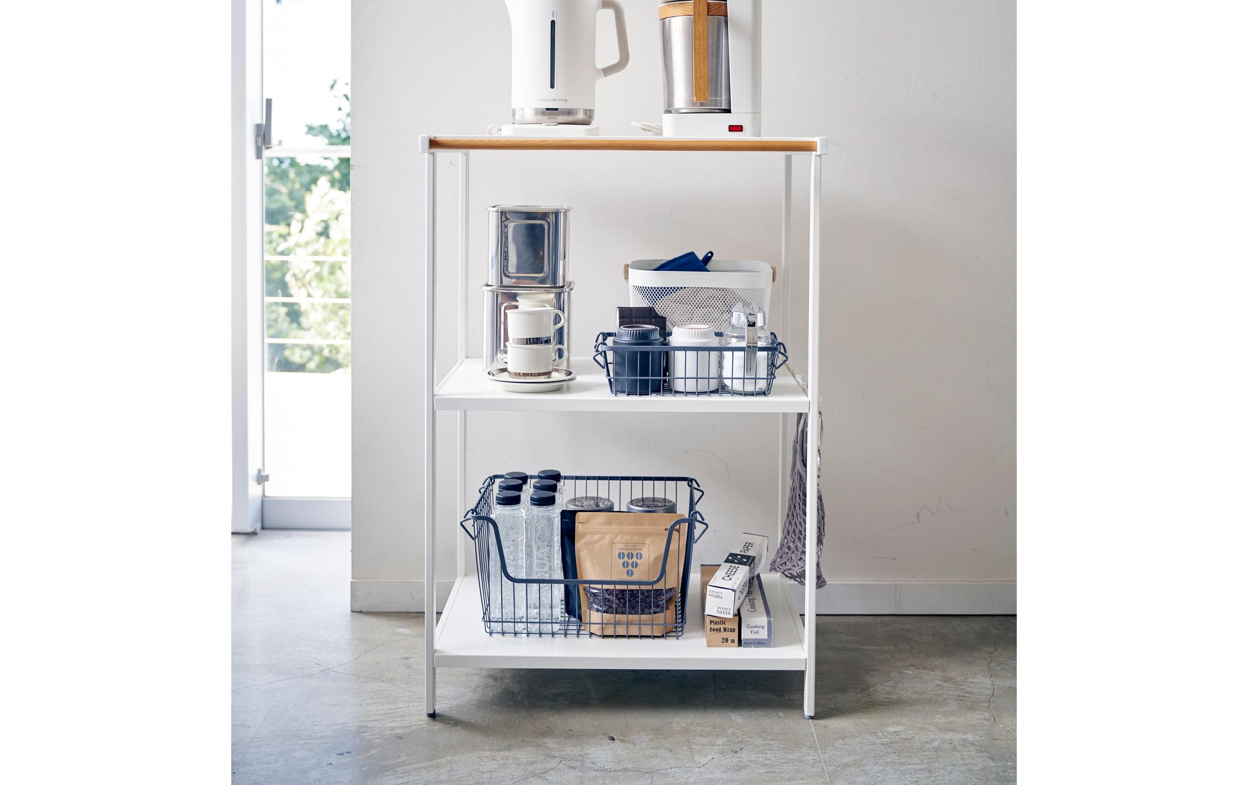 Yamazaki Küchenregal Tower Weiss