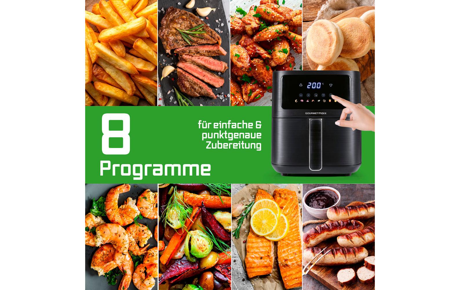 GOURMETmaxx Heissluft-Fritteuse AirGenius S 4.5 l