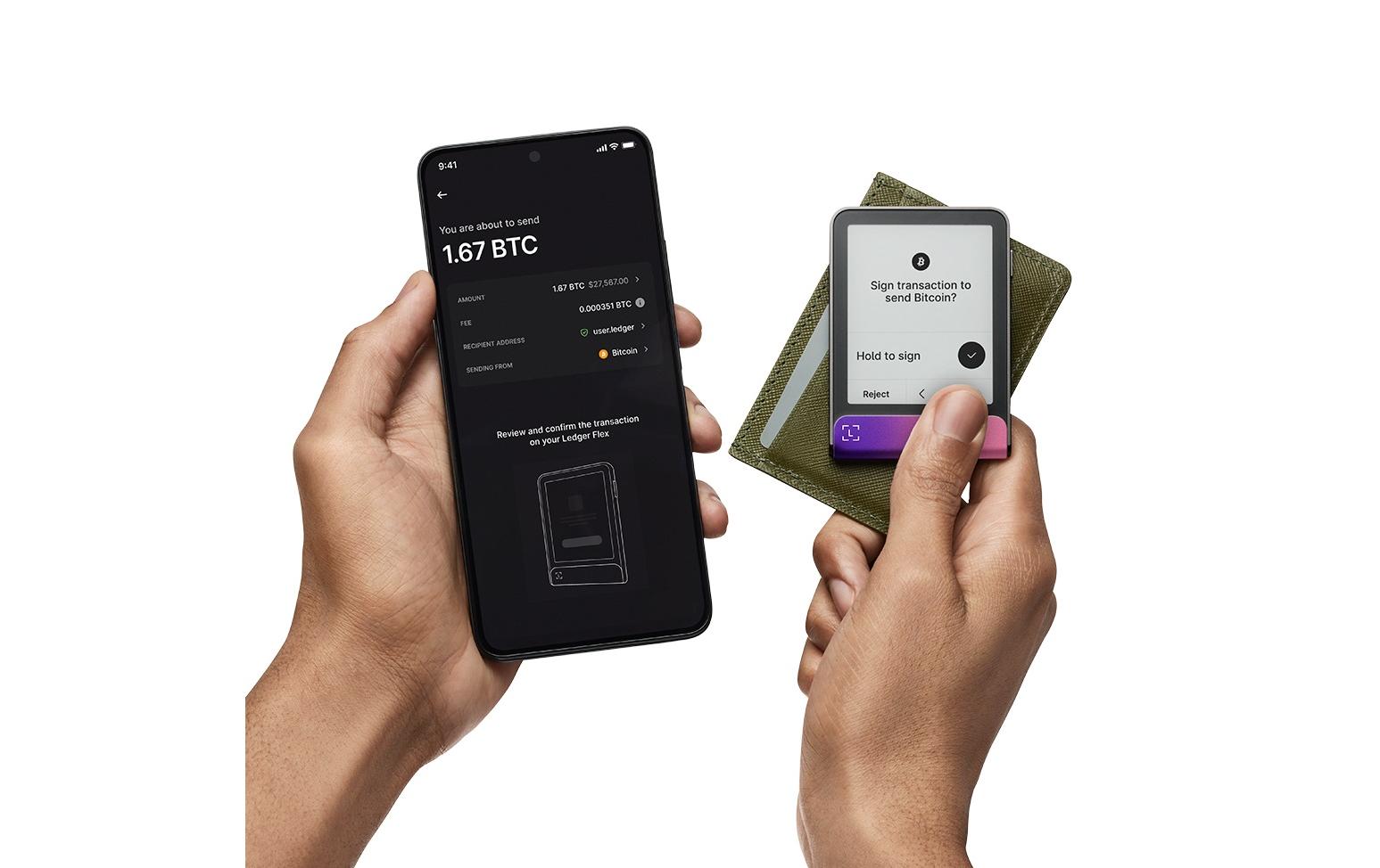 Ledger Flex (inkl. Recovery Key) Crimson Magenta Ledger Flex (inkl. Recovery Key) Crimson Magenta