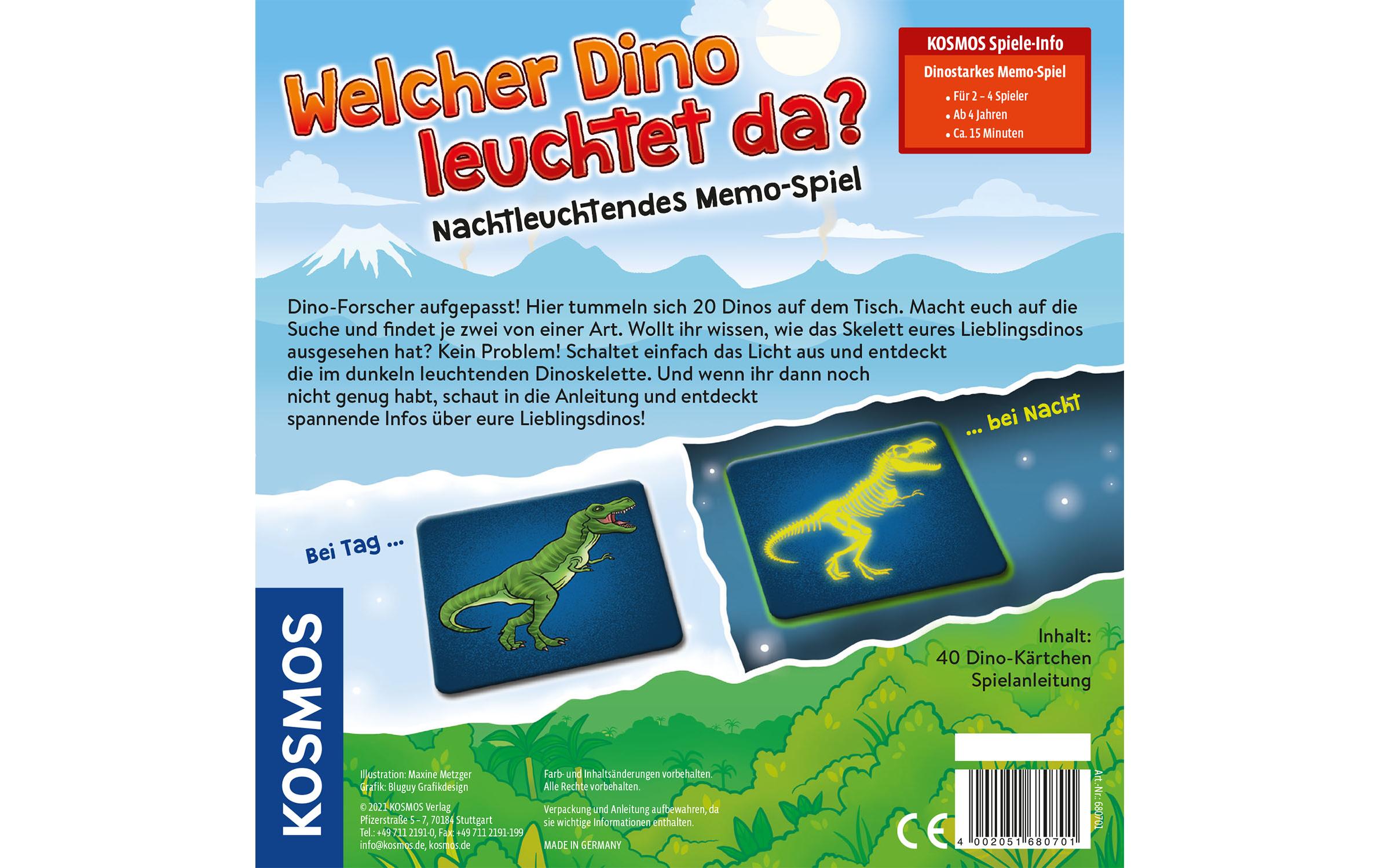 Kosmos Kinderspiel Welcher Dino leuchtet da? Kosmos Kinderspiel Welcher Dino leuchtet da?