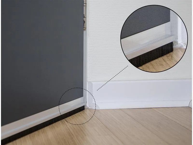 Delock Türdichtschiene Alu-Profil Gerade, 1 m x 40 mm Delock Türdichtschiene Alu-Profil Gerade, 1 m x 40 mm