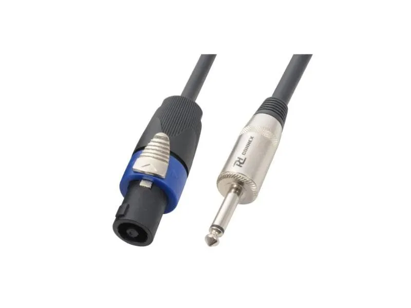 PD Connex Lautsprecherkabel SpeakON NL2 / 6.3 mm Klinken 5 m PD Connex Lautsprecherkabel SpeakON NL2 / 6.3 mm Klinken 5 m