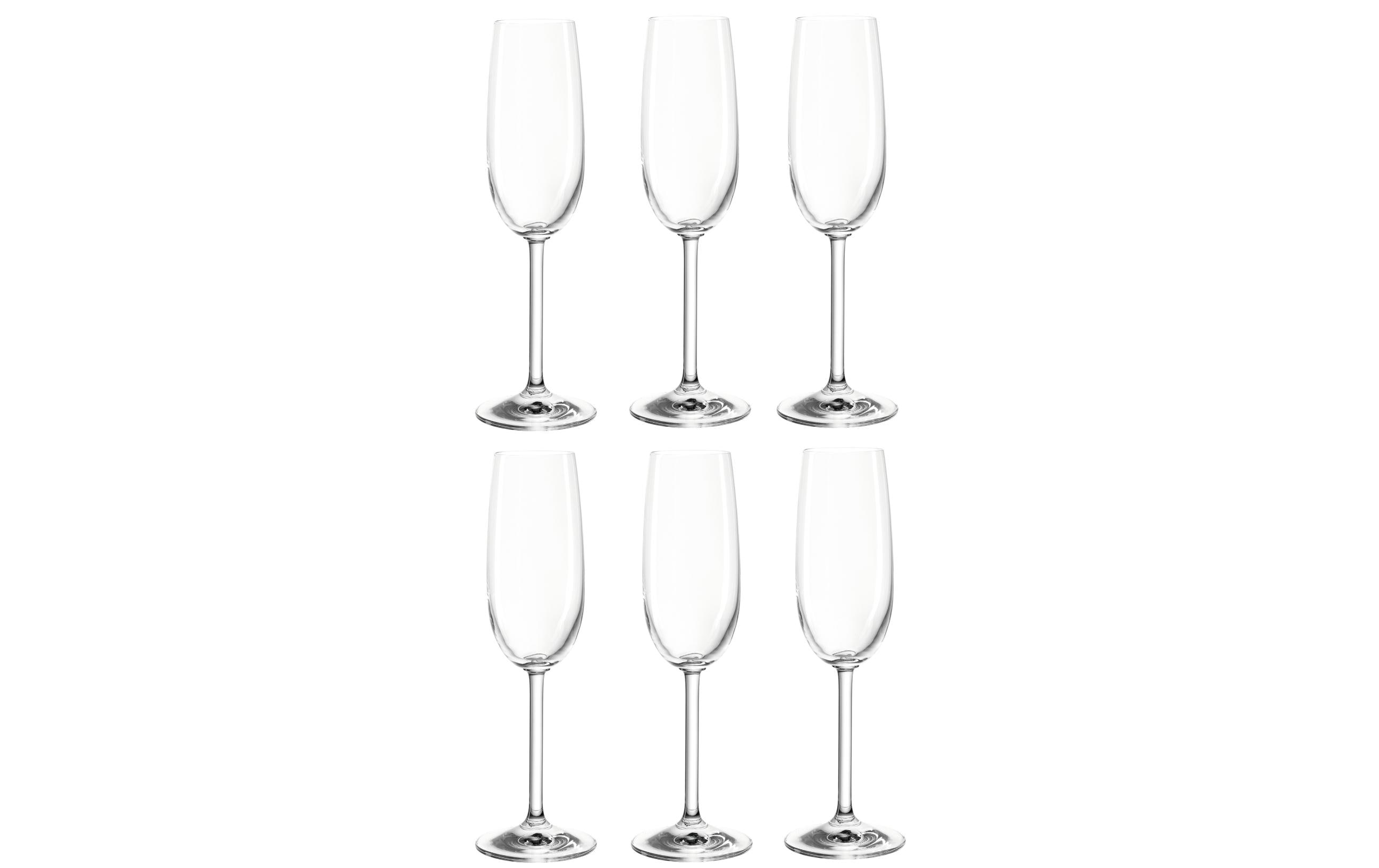 Montana Champagnerglas Pure 200 ml, 6 Stück, Transparent 