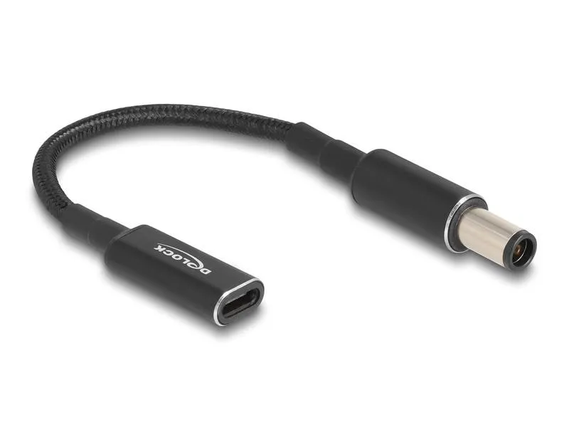 Delock Ladekabel USB-C zu HP 7.4 x 5 mm 15 cm Delock Ladekabel USB-C zu HP 7.4 x 5 mm 15 cm
