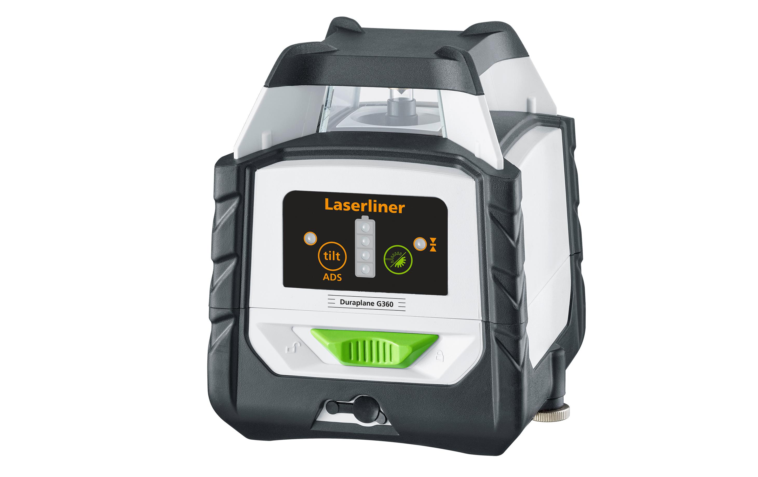 Laserliner Laser-Distanzmesser Duraplane G360 Set 175 cm 60 m