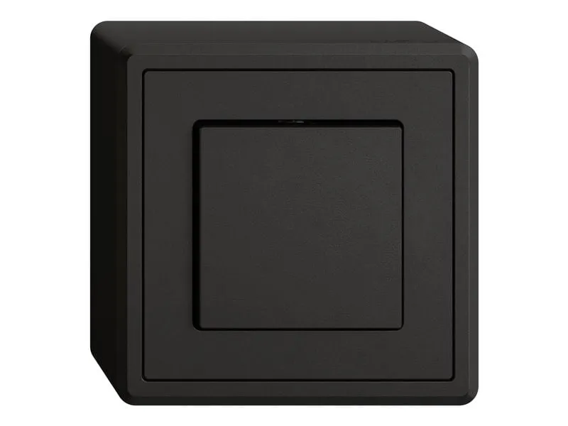Feller EDIZIOliv Schalter AP SCH3 Schwarz Feller EDIZIOliv Schalter AP SCH3 Schwarz