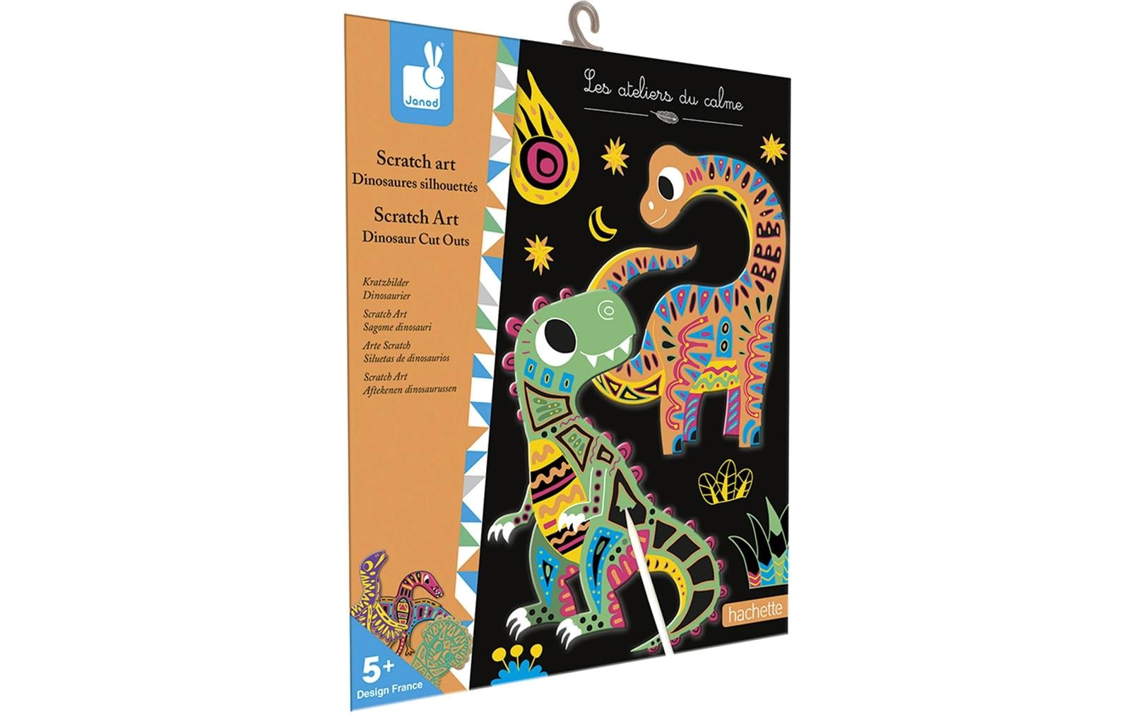 Janod Kratzbilder Dinosaurier Janod Kratzbilder Dinosaurier