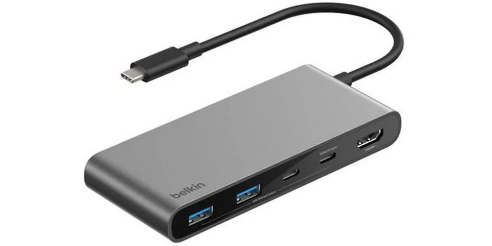 Belkin Dockingstation Connect 7-in-1 USB-C Hub Belkin Dockingstation Connect 7-in-1 USB-C Hub