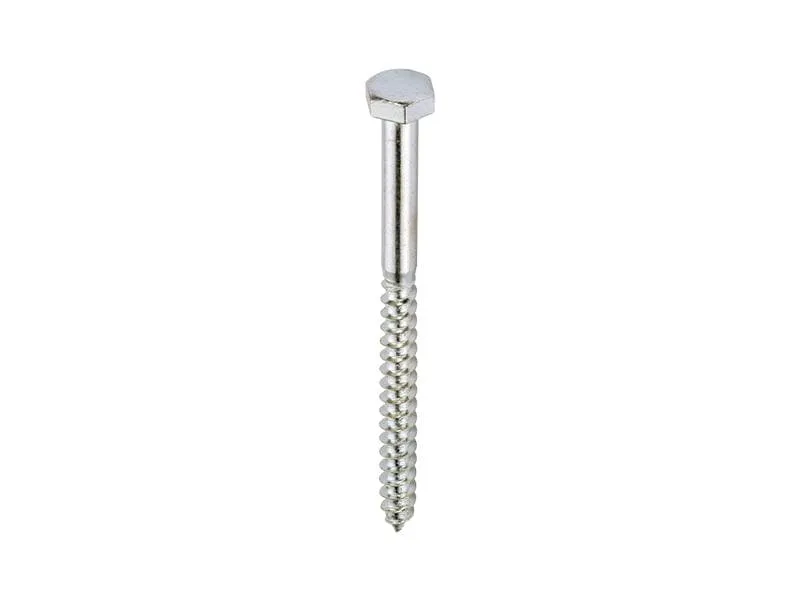 FTM Schlüsselschrauben Sechskantkopf 6 x 40 mm Edelstahl, 4 Stk