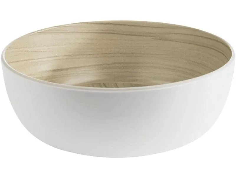 APS Schale Schale FRIDA D21.5 cm, H7.5 cm, weiss Weiss