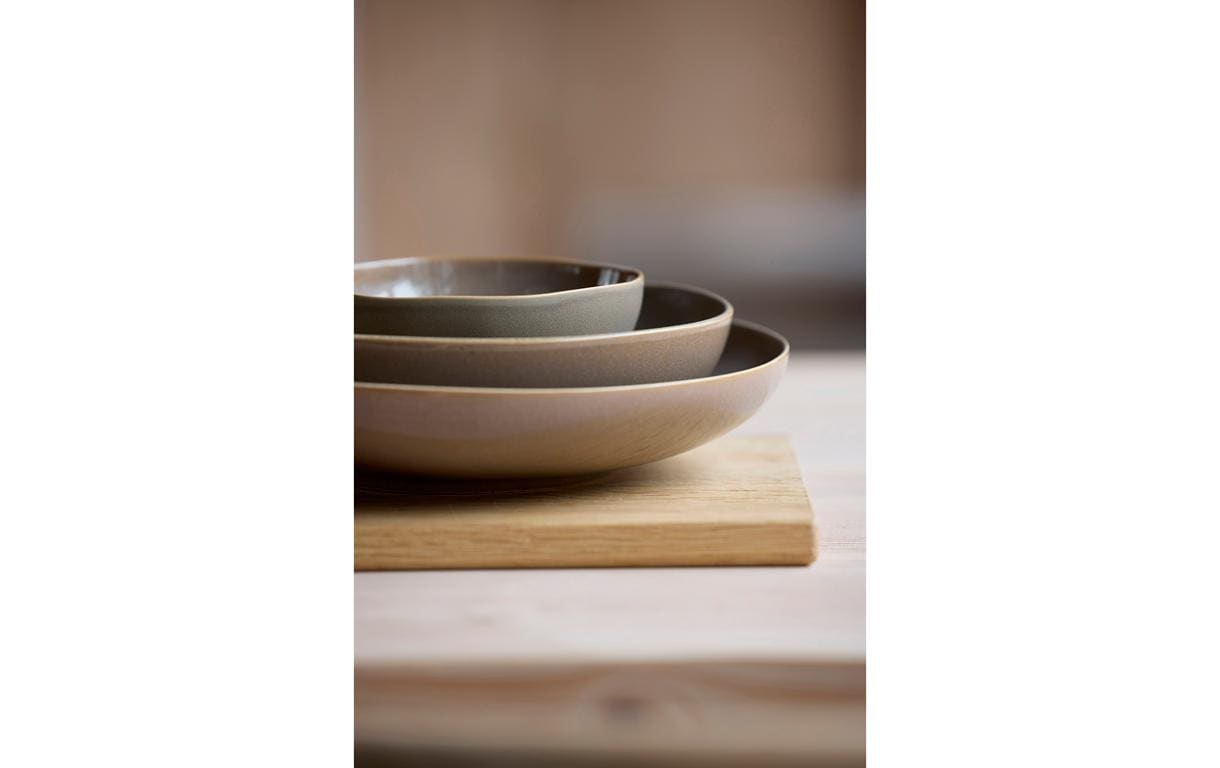 Villa Collection Salatschüssel Shoku 28 cm, 1 Stück, Braun