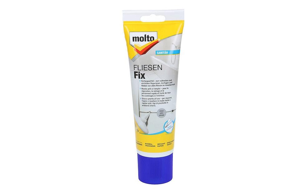 Molto Spachtelmasse Fliesenfix, 330 g Sanitär, Grau