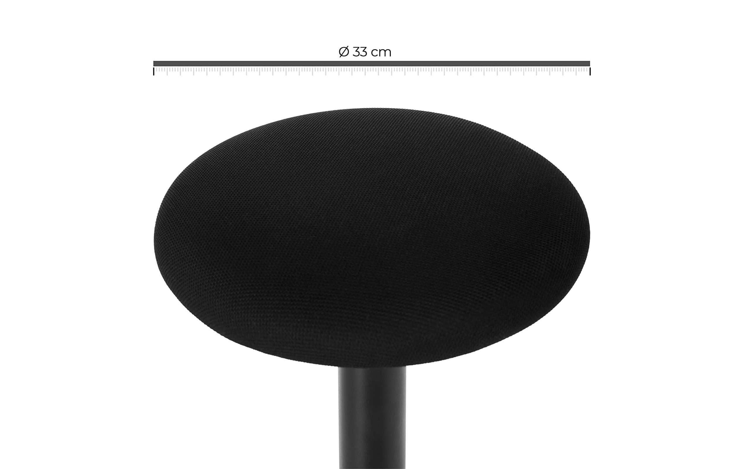 Songmics 360° drehbarer Balance-Stuhl Schwarz