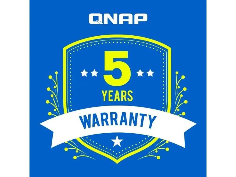 QNAP Lizenz Garantieverlängerung - 3 auf 5 Jahre QNAP Lizenz Garantieverlängerung - 3 auf 5 Jahre