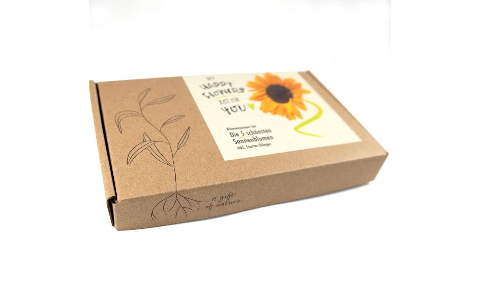 Naturkraftwerk Anzucht My Happy Flowers, 5 Sorten Sonnenblumen