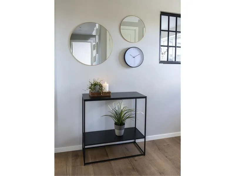 House Nordic Konsolentisch Vita 80 x 80 cm, Schwarz House Nordic Konsolentisch Vita 80 x 80 cm, Schwarz