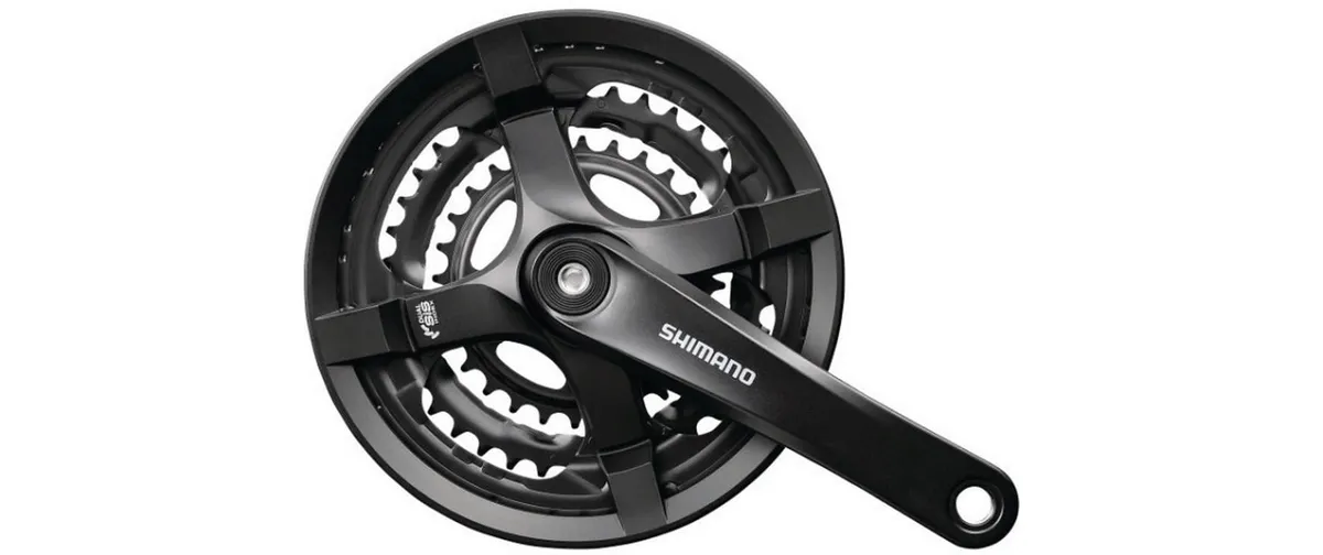 Shimano Kurbelgarnitur FC-TY501 4-kant, 170 mm Shimano Kurbelgarnitur FC-TY501 4-kant, 170 mm