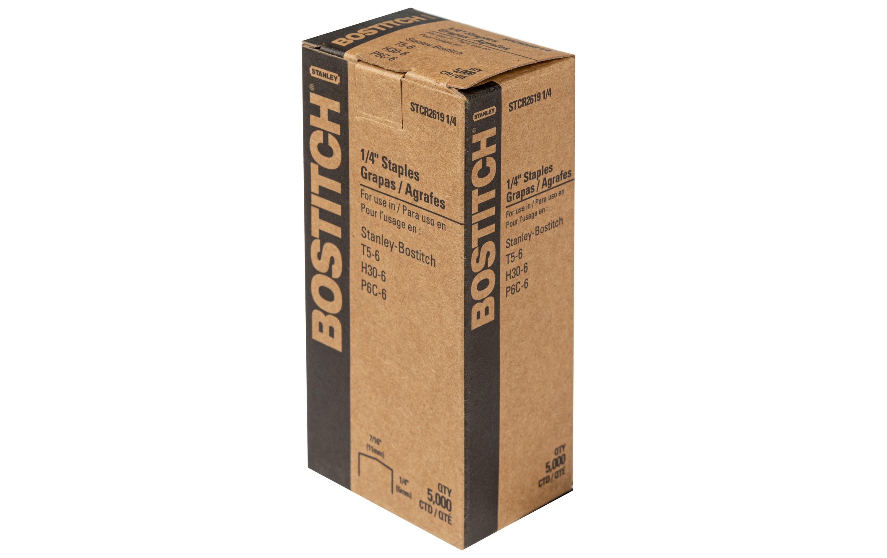Bostitch Heftklammer 6 mm STCR26191/4 5000 Stück Bostitch Heftklammer 6 mm STCR26191/4 5000 Stück
