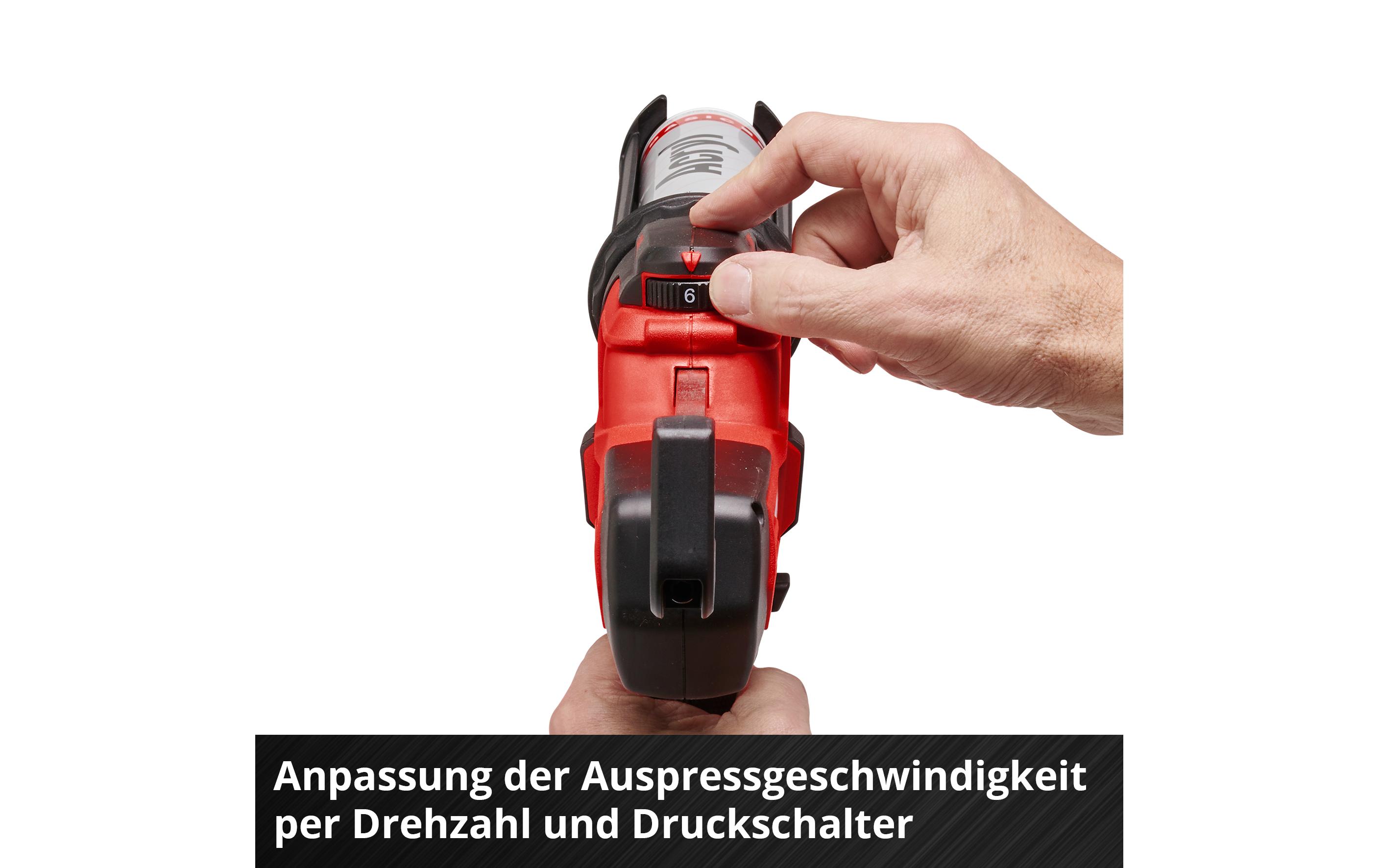 Einhell Akku-Kartuschenpistole TE-SG 18/10 Li