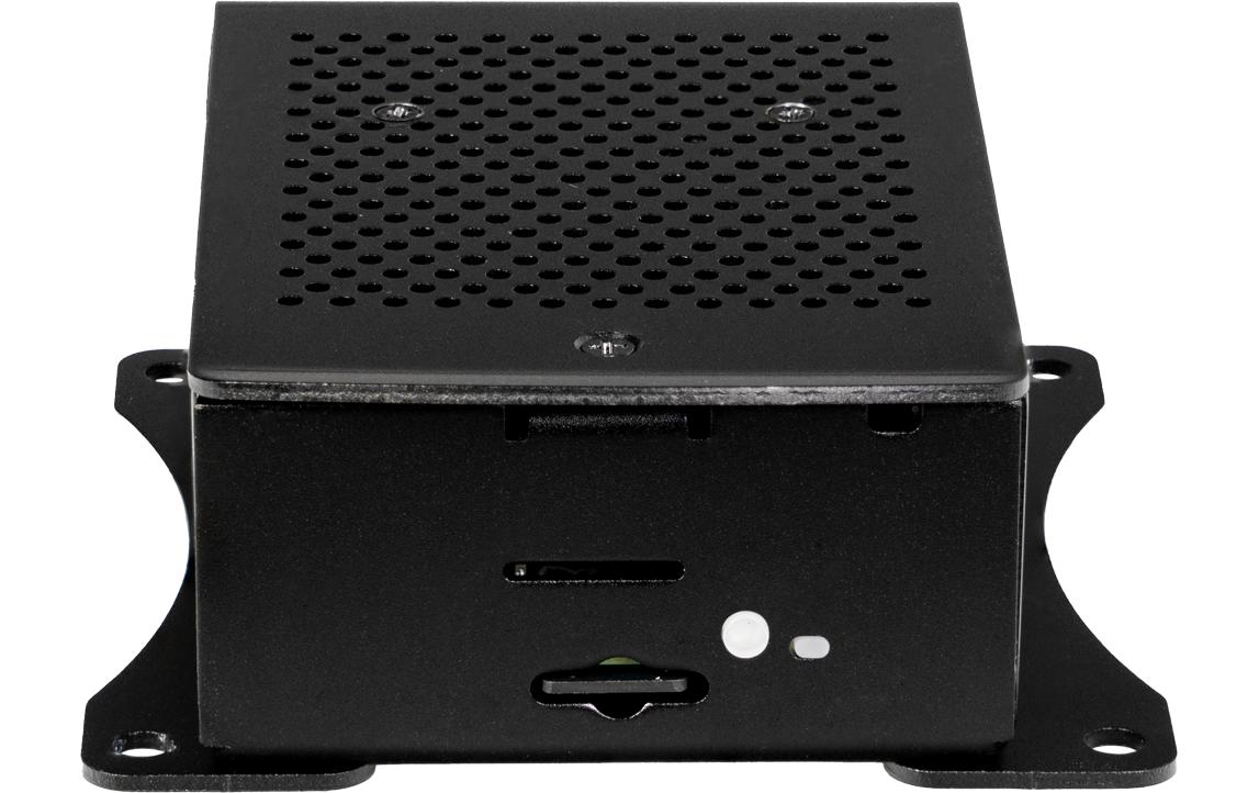 jOY-iT Aluminiumgehäuse mit Lüfter und Halterung Schwarz, Pi 5 jOY-iT Aluminiumgehäuse mit Lüfter und Halterung Schwarz, Pi 5