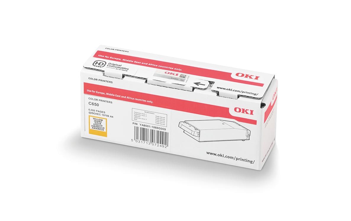 OKI Toner 09006129 Yellow