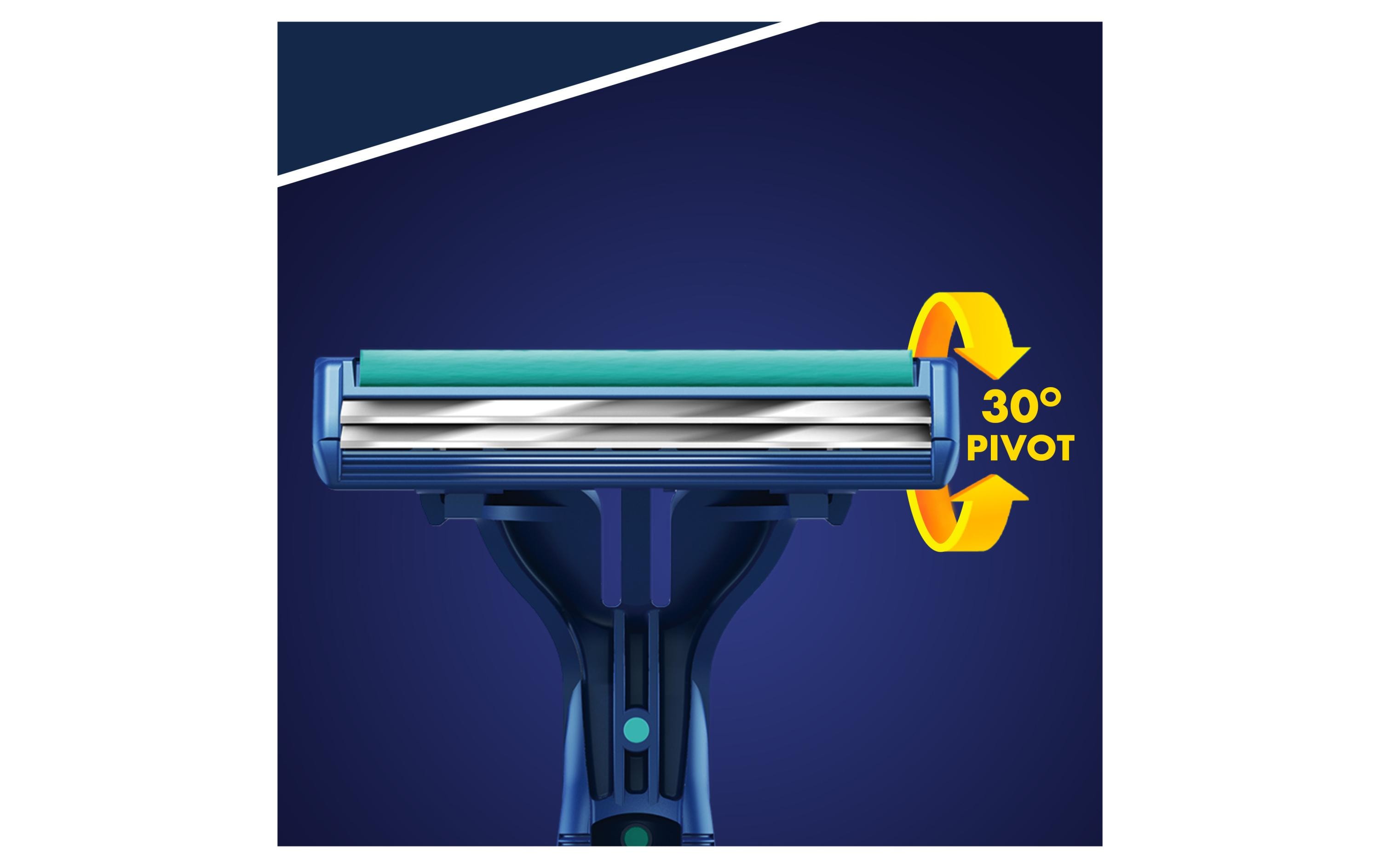 Gillette Einwegrasierer Blue II Plus Slalom 10 Stück
