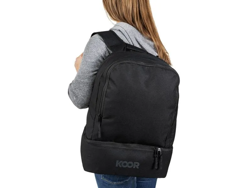 KOOR Rucksack 25 l, Schwarz
