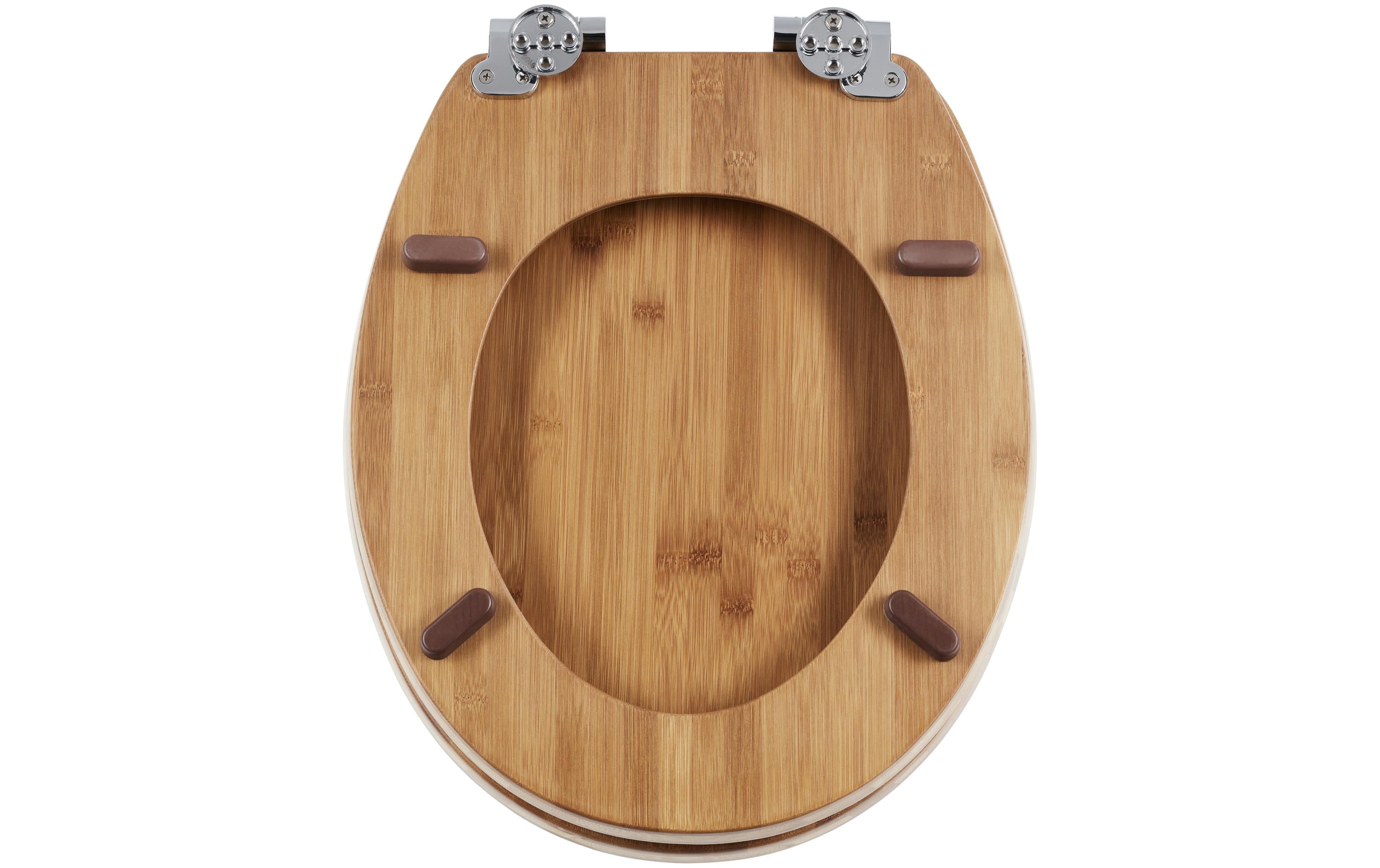 diaqua® Toilettensitz Lyon mit Absenkautomatik, Braun