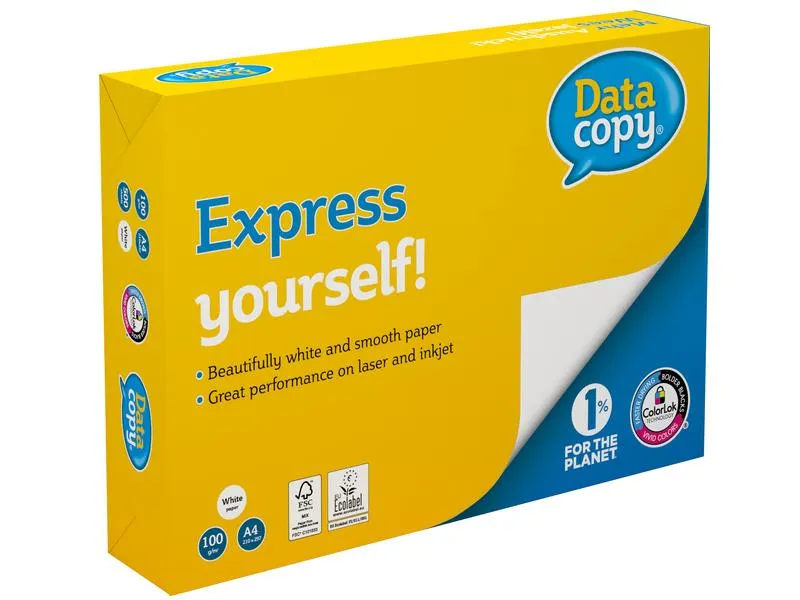 Antalis Kopierpapier Data Copy A4 Hochweiss 100 g/m², 500 Blatt Antalis Kopierpapier Data Copy A4 Hochweiss 100 g/m², 500 Blatt