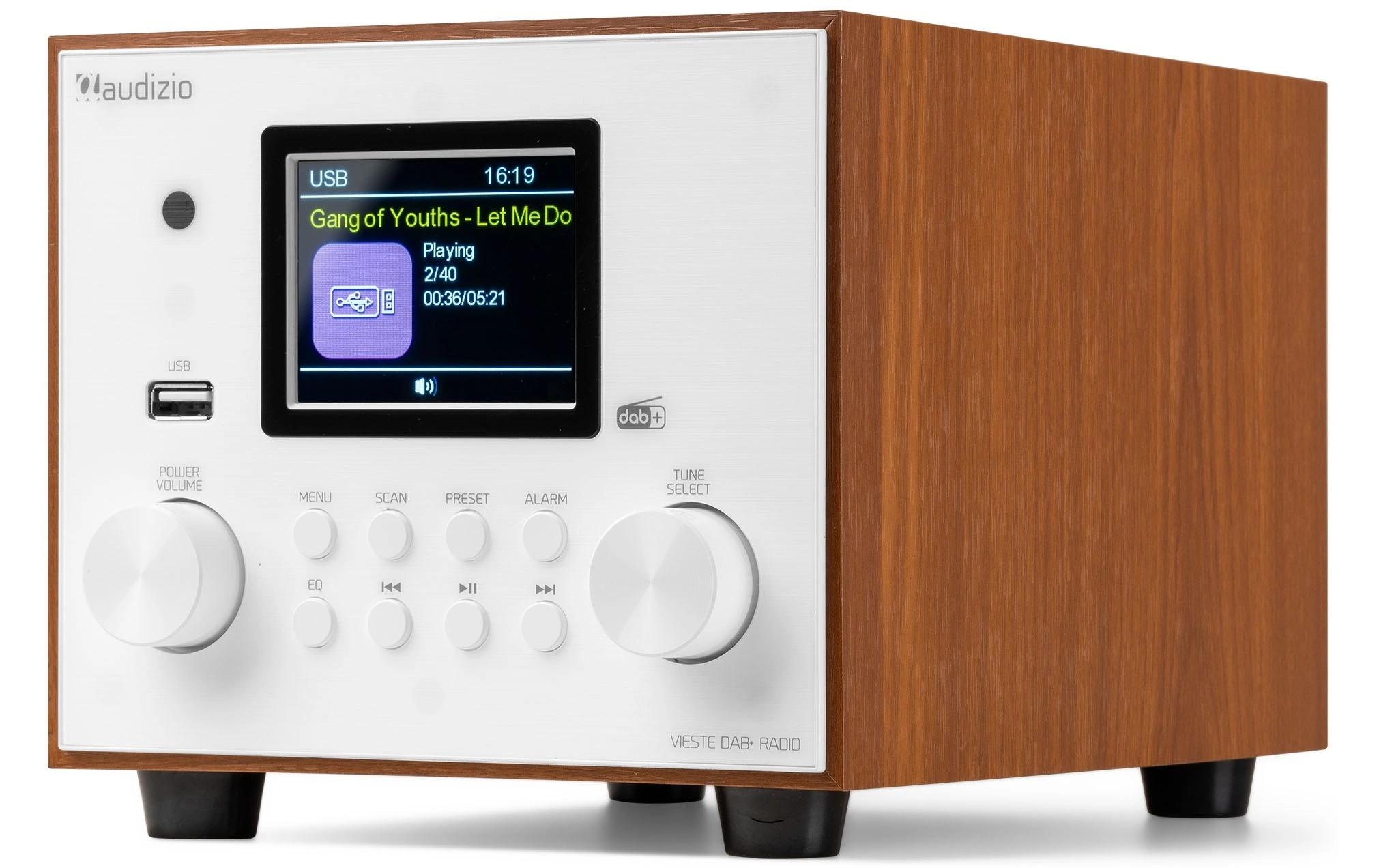 Audizio DAB+ Radio Vieste Weiss