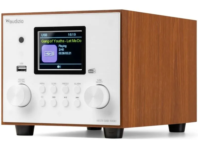 Audizio DAB+ Radio Vieste Weiss Audizio DAB+ Radio Vieste Weiss