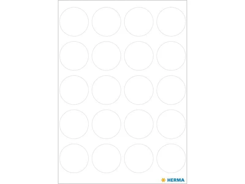 Herma Stickers Klebepunkte Vario Ø 19 mm, Weiss Herma Stickers Klebepunkte Vario Ø 19 mm, Weiss