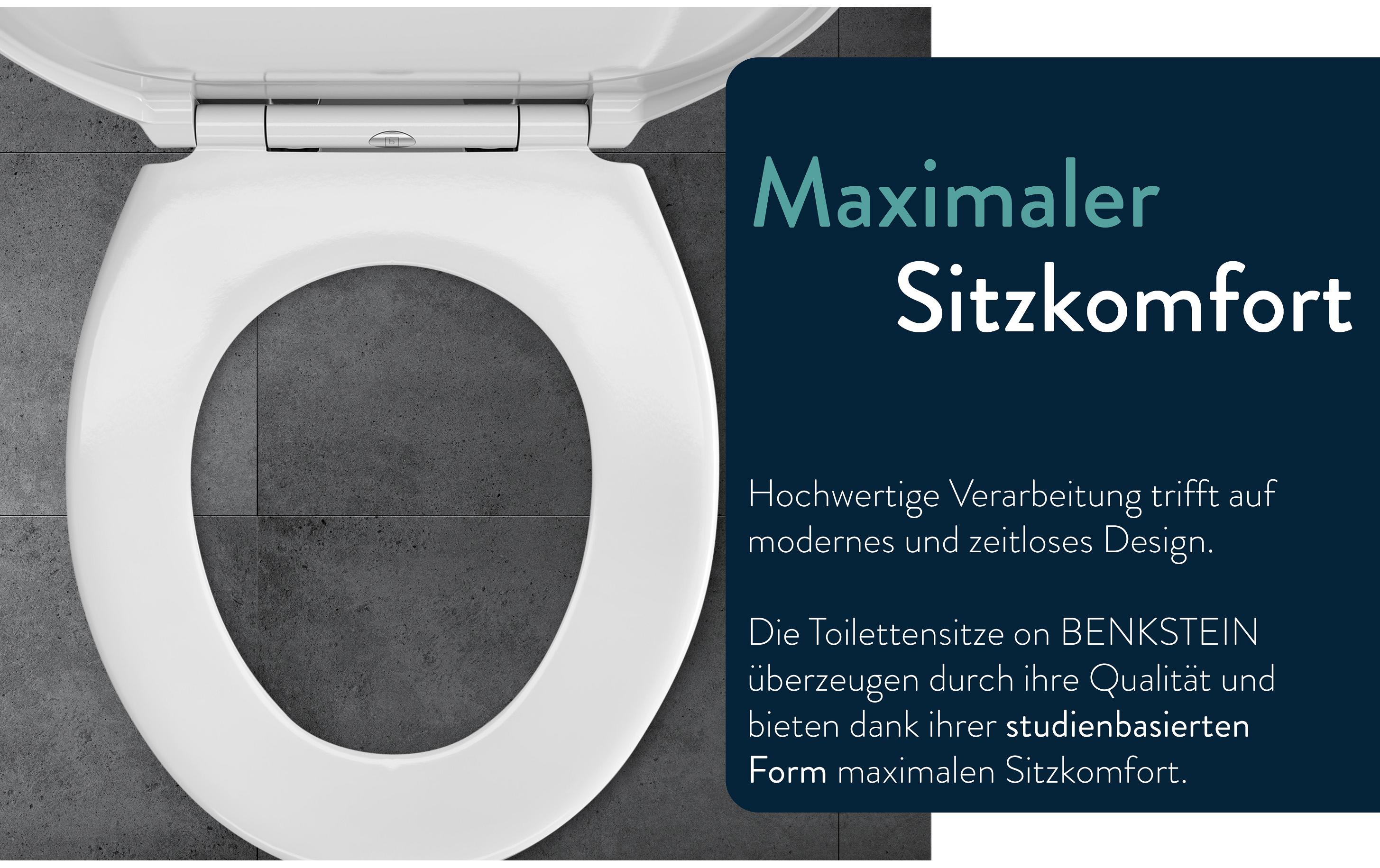 Benkstein Toilettensitz Oval
