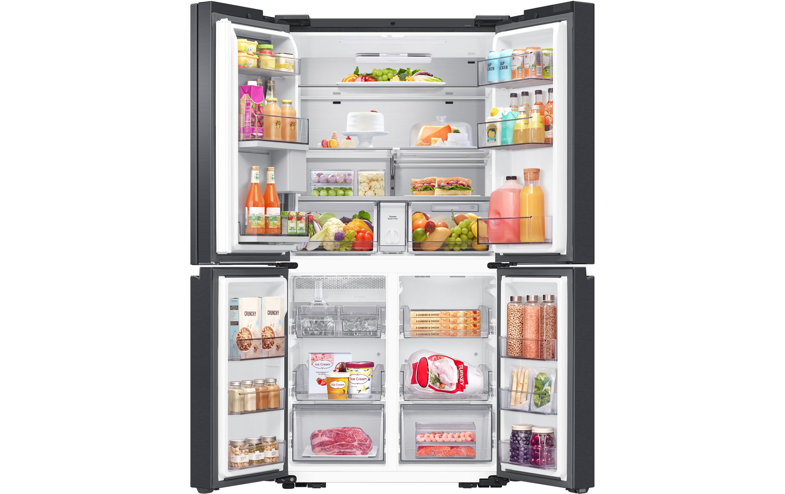 Samsung Foodcenter RF9000D French Door AI Family Hub Anthrazit
