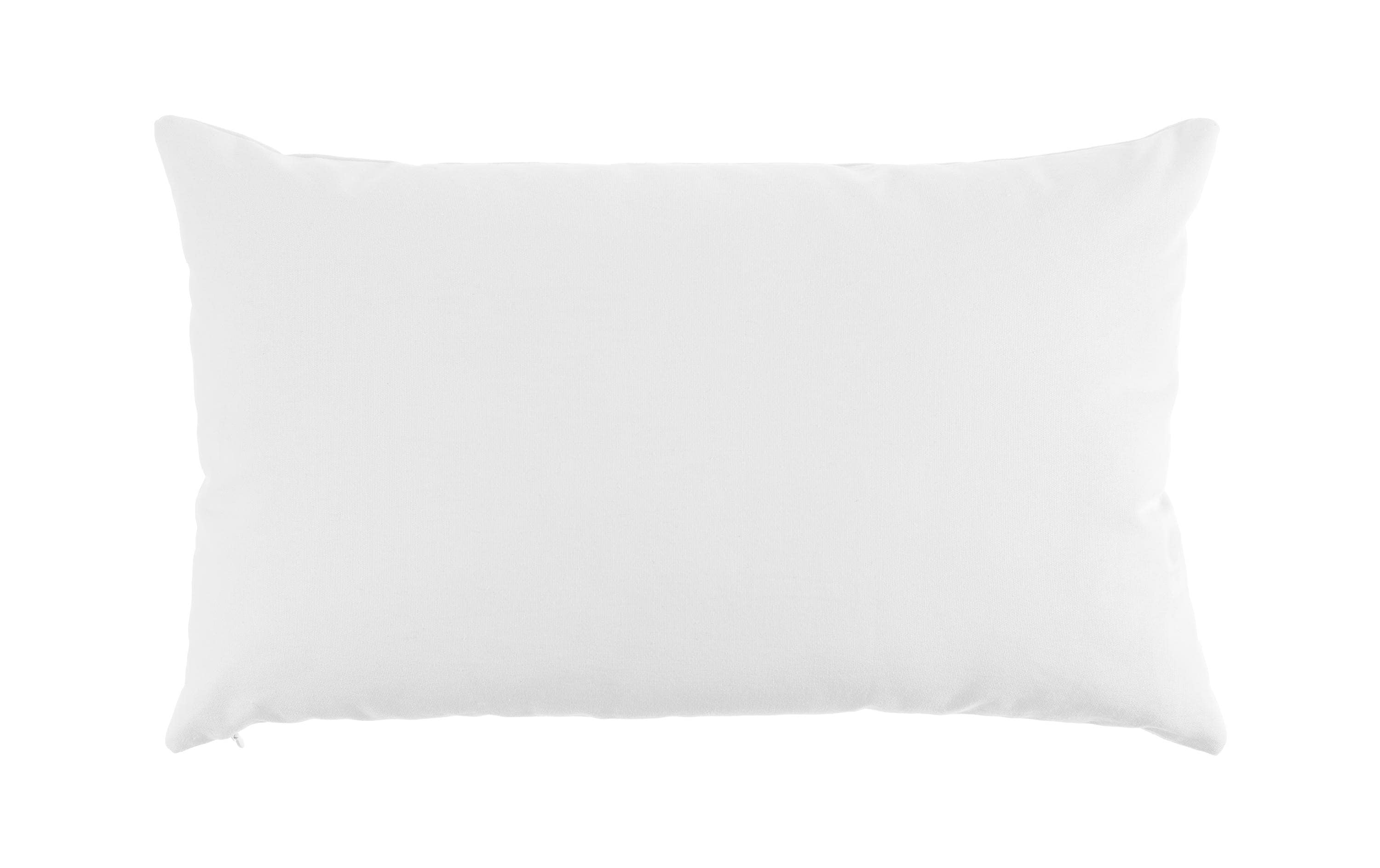 COCON Kissenbezug Canvas 30 x 50 cm, Weiss