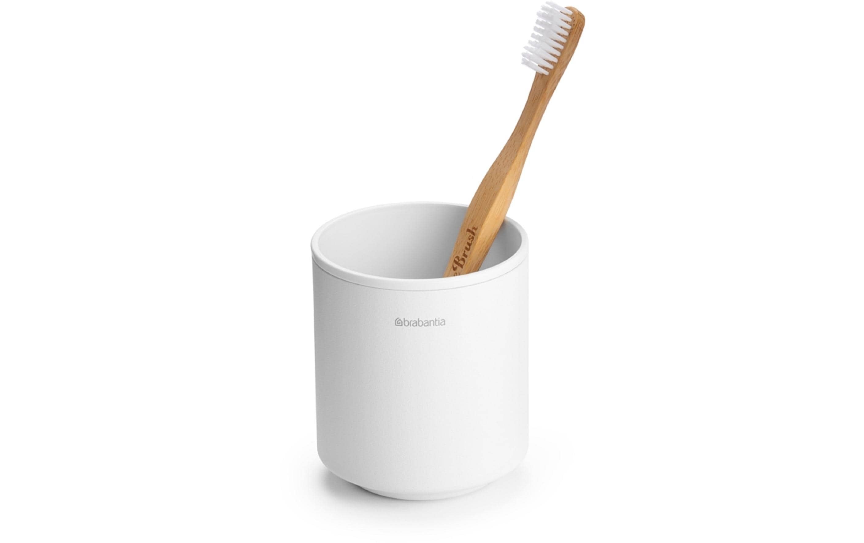 Brabantia Zahnputzbecher Mindset Weiss Brabantia Zahnputzbecher Mindset Weiss