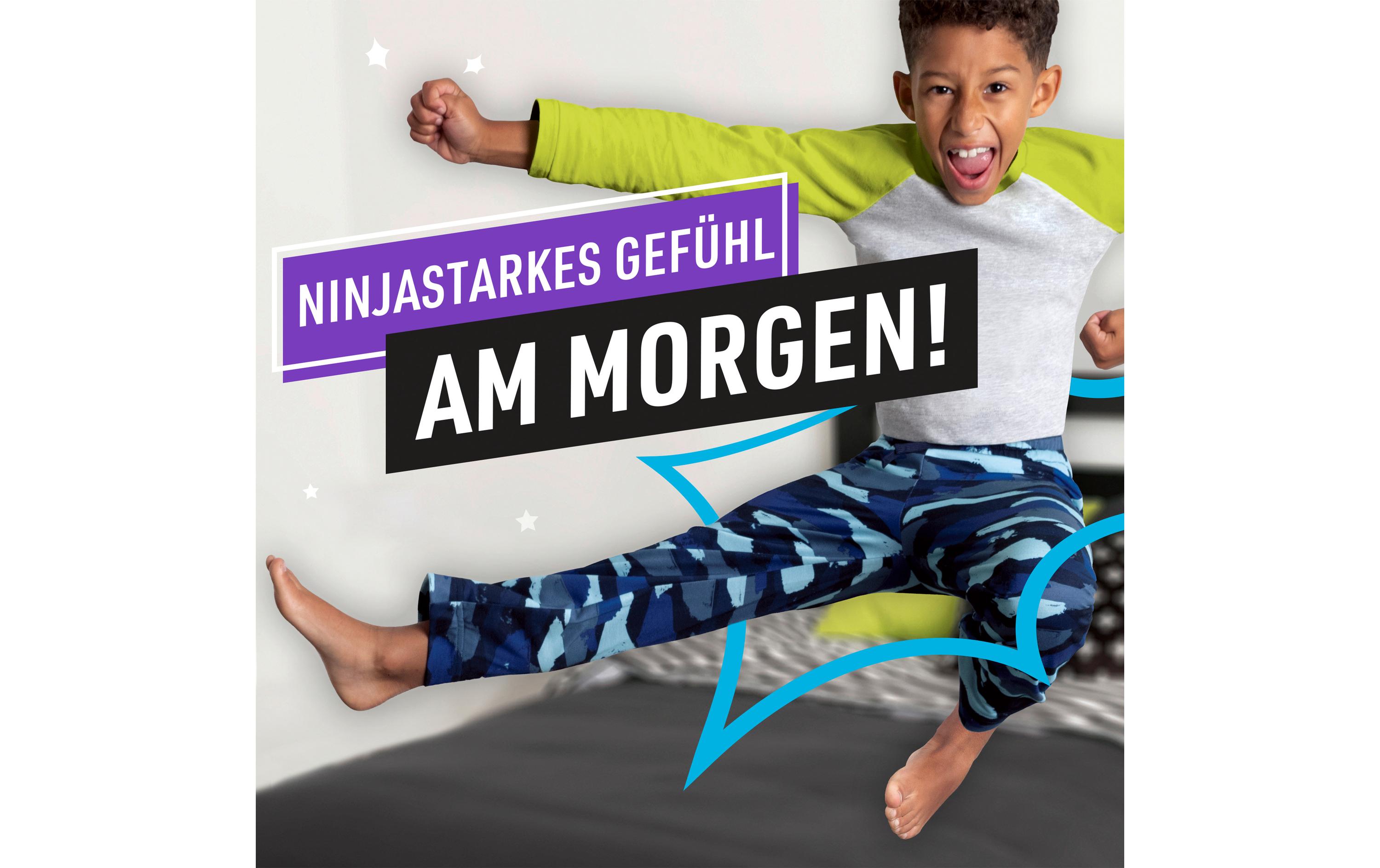 Pampers Nachtwindeln Ninjamas Jungs 4-7 Jahre, 60 Stk. Pampers Nachtwindeln Ninjamas Jungs 4-7 Jahre, 60 Stk.