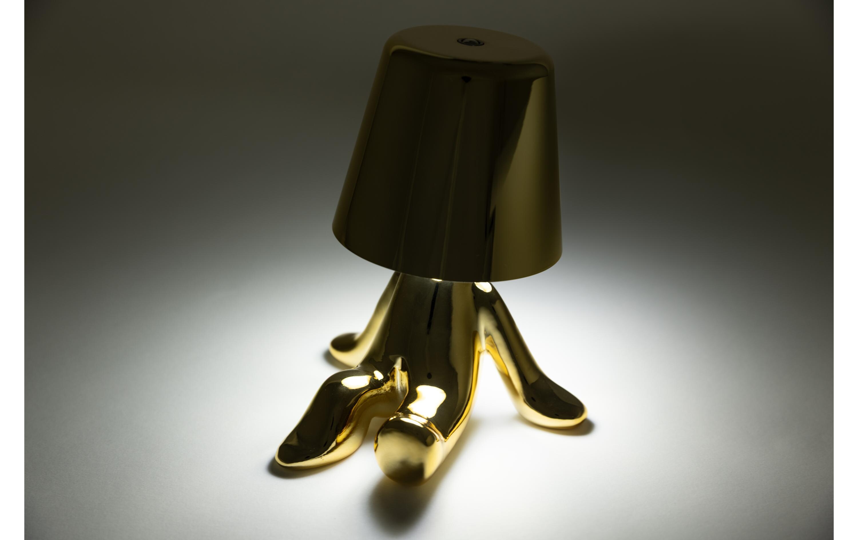 COCON Goldene Tischleuchte KIDDO