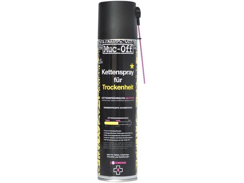 Muc-Off Kettenschmierstoff Dry PTFE Chain Lube 400 ml Muc-Off Kettenschmierstoff Dry PTFE Chain Lube 400 ml