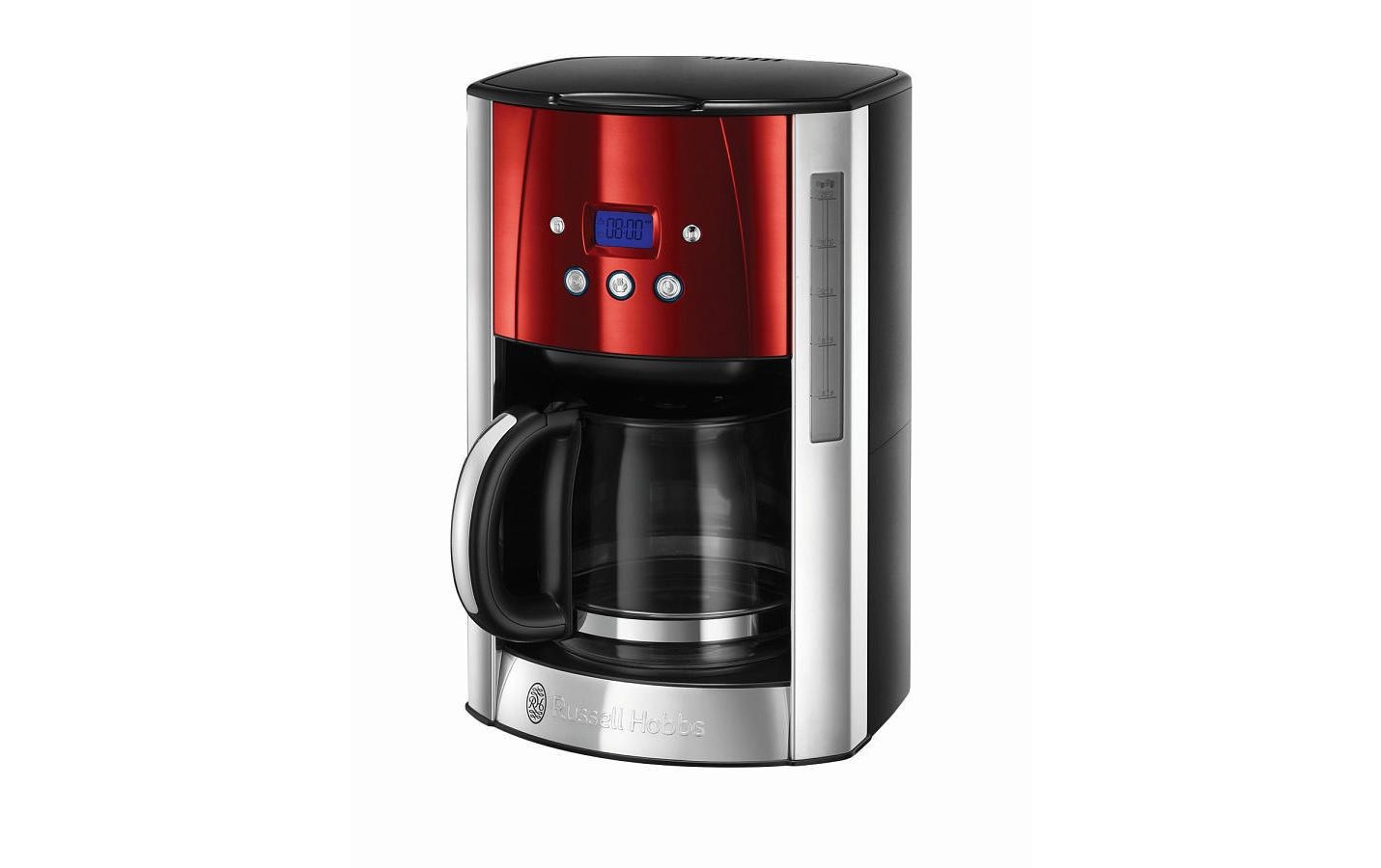 Russell Hobbs Filterkaffeemaschine Luna Solar Rot
