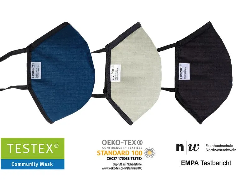 UNREPA Community Stoffmaske LIVIPRO Evolution Gr. L, Schwarz UNREPA Community Stoffmaske LIVIPRO Evolution Gr. L, Schwarz