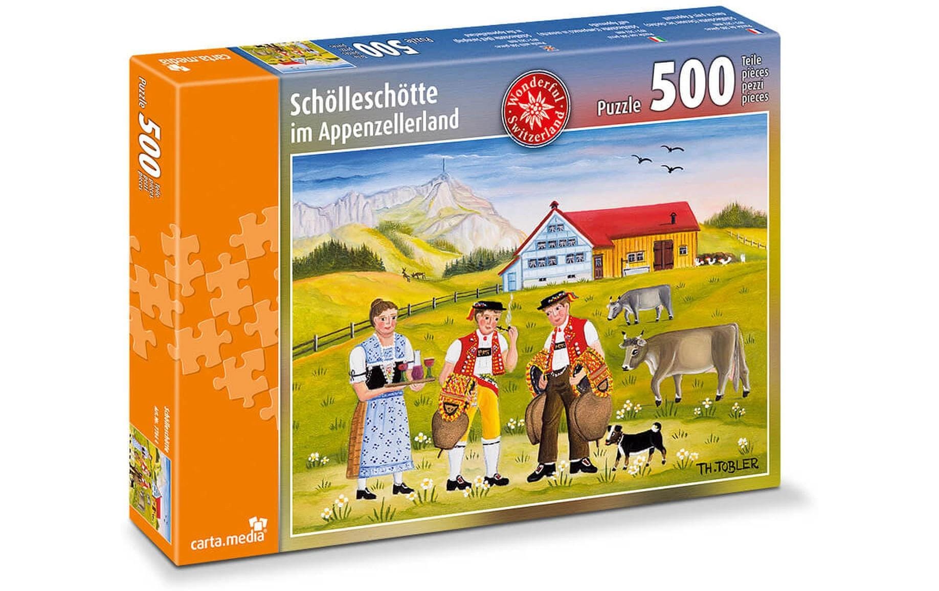Carta.Media Puzzle Schölleschötte im Appenzellerland