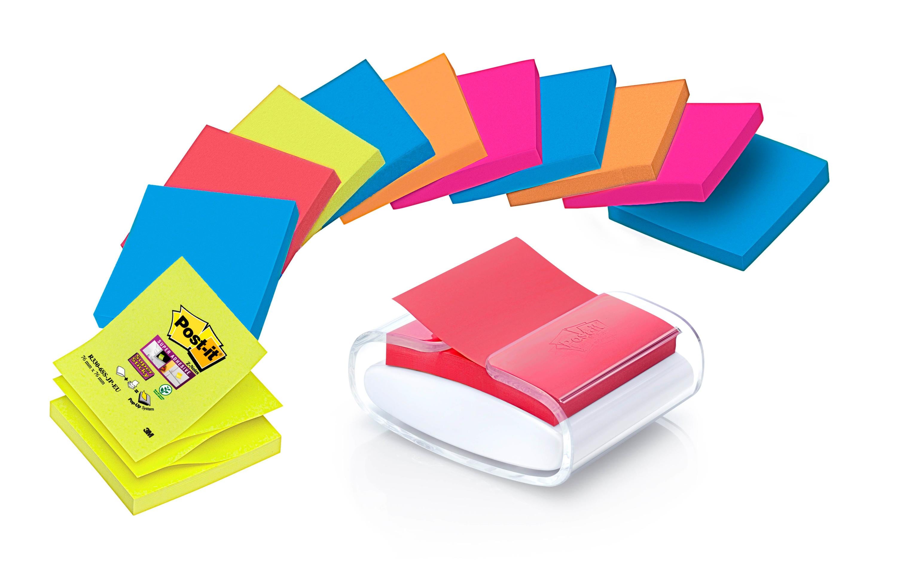 Post-it Notizzettel-Dispenser Z-Note Weiss/Transparent