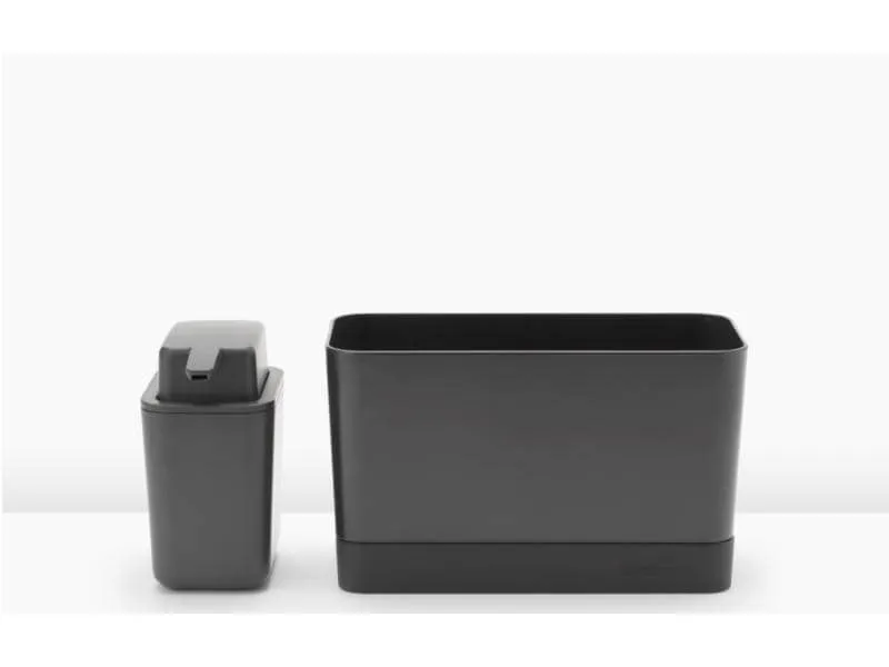 Brabantia Spültrog-Organizer Set, Dunkelgrau Brabantia Spültrog-Organizer Set, Dunkelgrau
