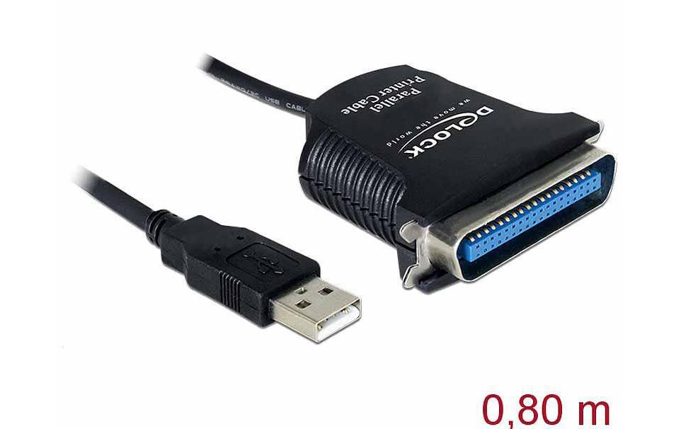 Delock Adapterkabel USB - Parallel Centronics